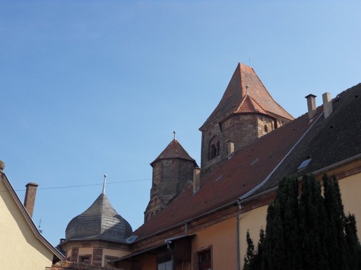 Toits à Marmoutier