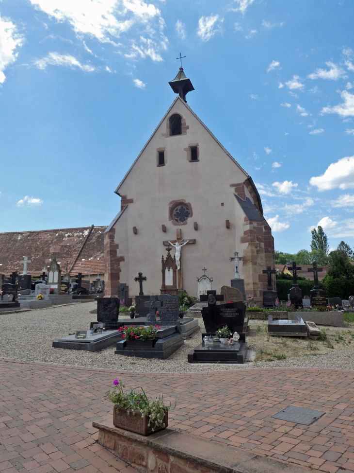 La chapelle Saint Denis dans le cimetière - Marmoutier