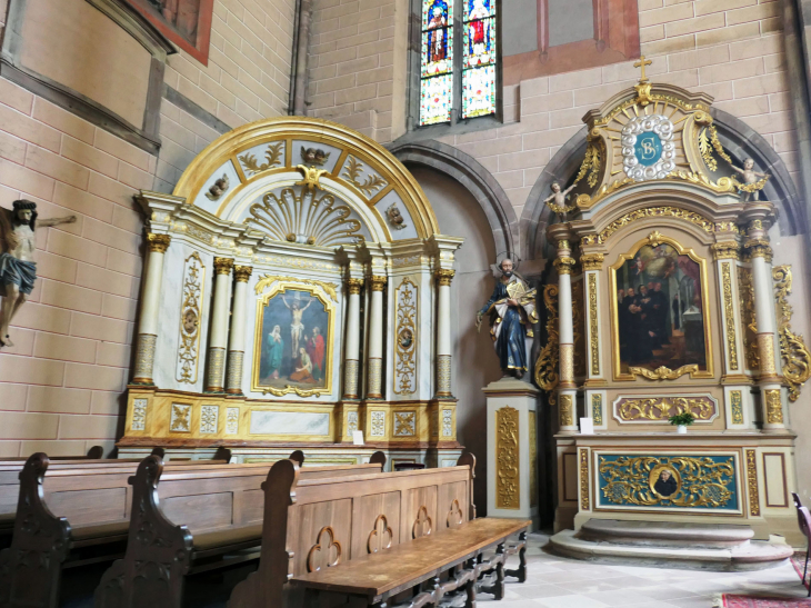 L'intérieur de l'abbatiale - Marmoutier