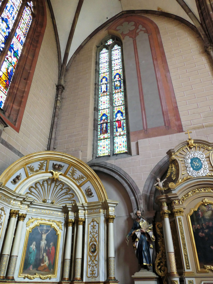 L'intérieur de l'abbatiale - Marmoutier