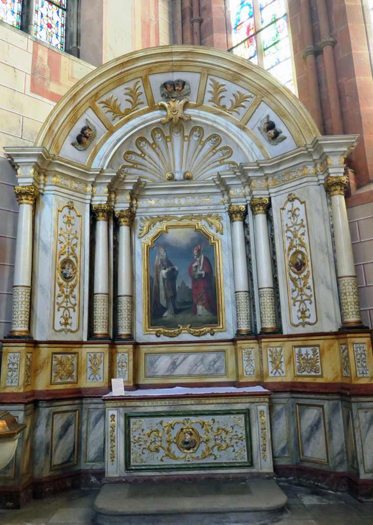 L'intérieur de l'abbatiale - Marmoutier