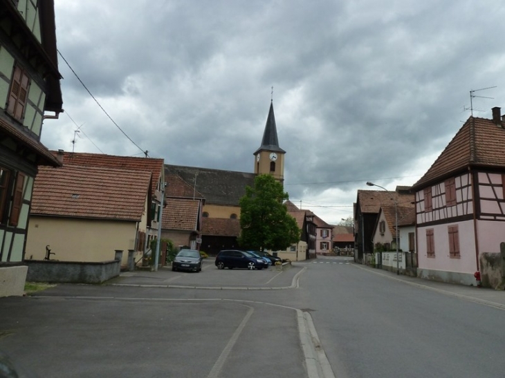 Dans le village - Matzenheim