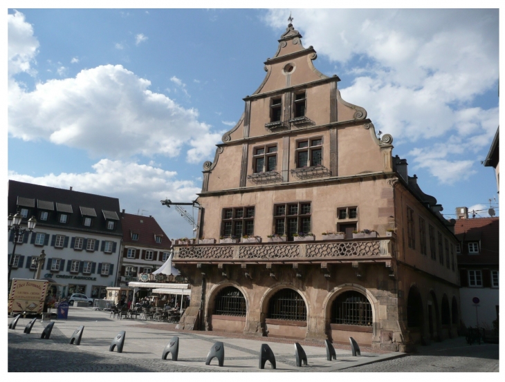 La Metzig vue de la rue de Strasbourg - Molsheim