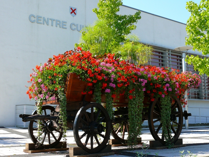 Décor sur le parvis de la mairie - Mundolsheim