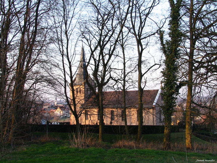 église protestante , classée monument historique - Mundolsheim