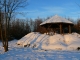 gloriette sous la neige