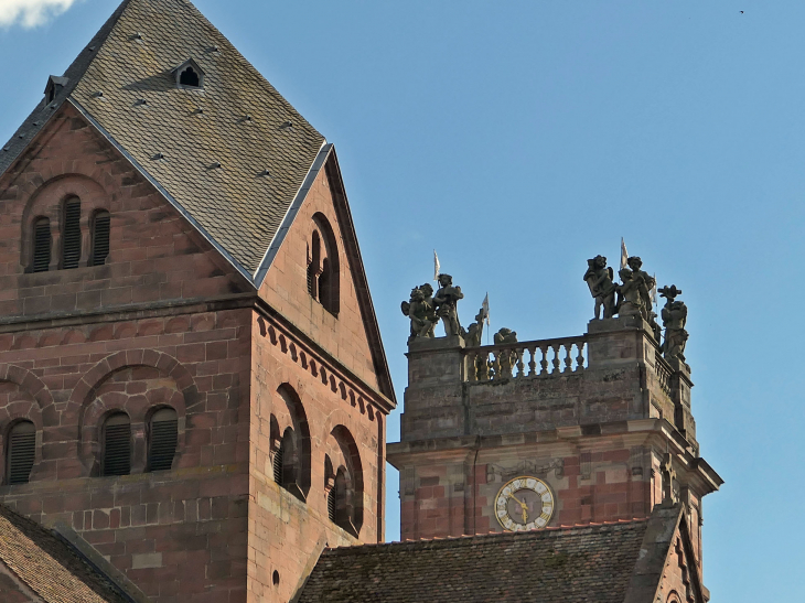 L'abbatiale Saint Pierre et Saint Paul  - Neuwiller-lès-Saverne