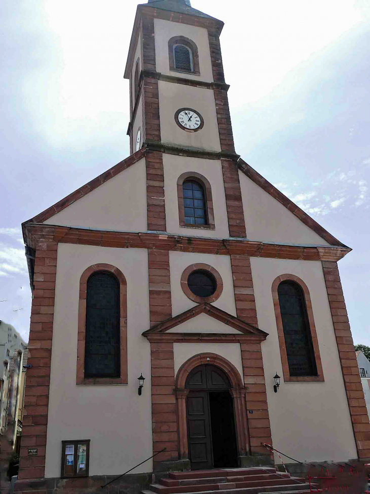 L'église protestante - Niederbronn-les-Bains