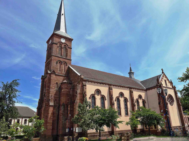 L'église catholique - Niederbronn-les-Bains