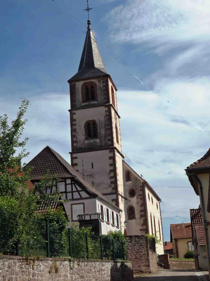 L'église catholique de 1505 - Oberbronn