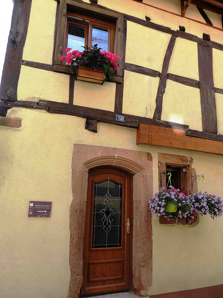 Maison de 1607 - Oberbronn