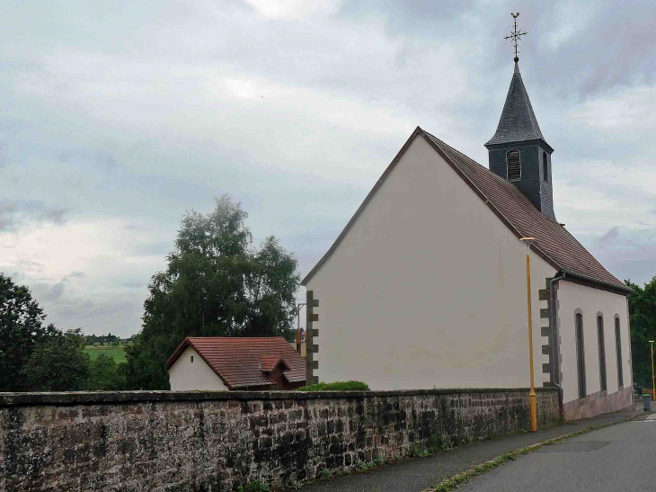 Derrière l'église - Ratzwiller