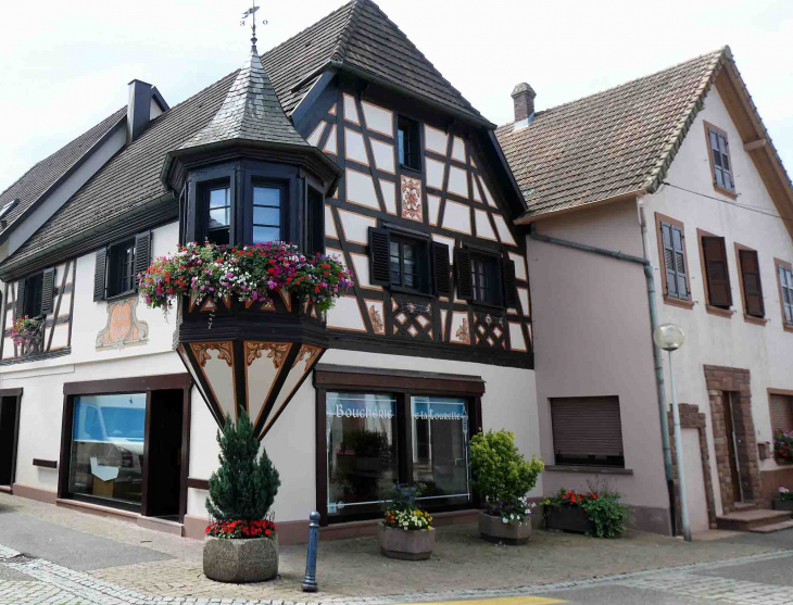 Maison alsacienne revisitée avec oriel - Reichshoffen