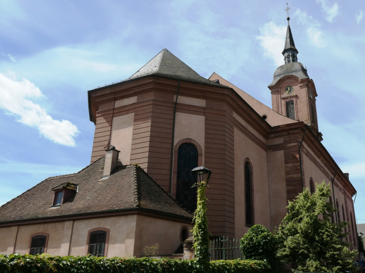 Derrière l'église - Reichshoffen