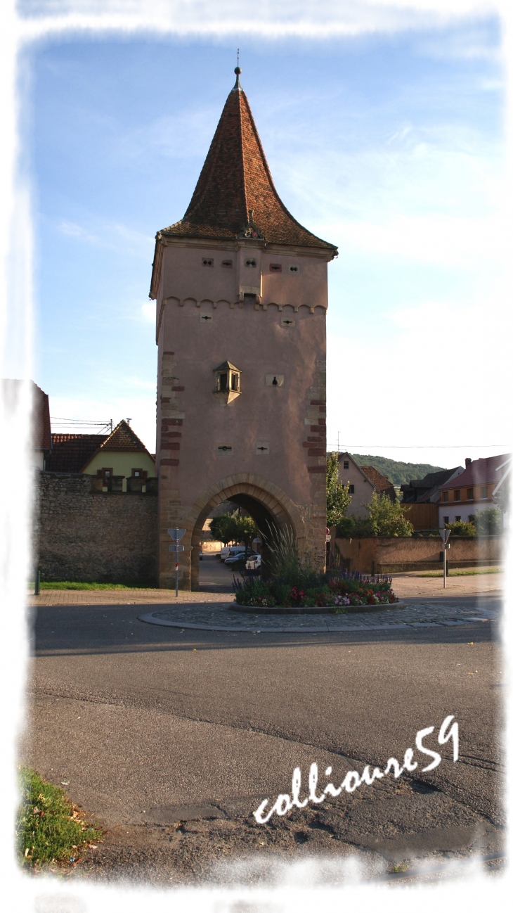 Porte de la ville fortifiée - Rosheim