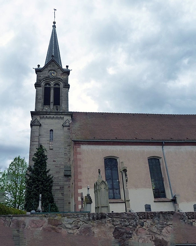 L'église - Saasenheim