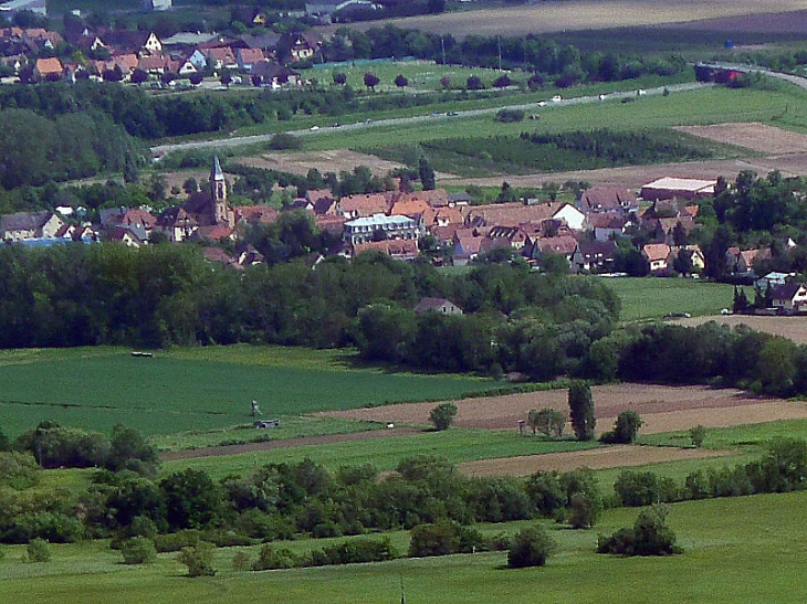 Vue sur le village - Saint-Pierre