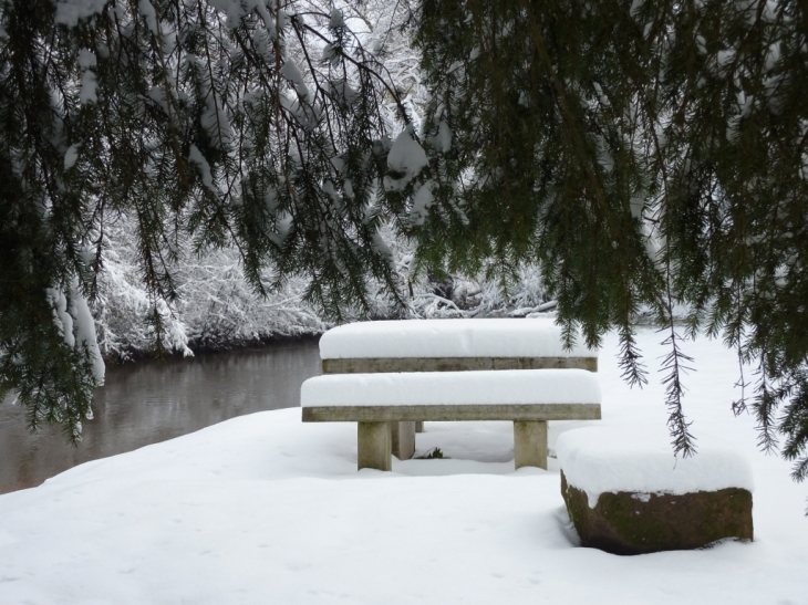 La Lauter sous la neige - Salmbach