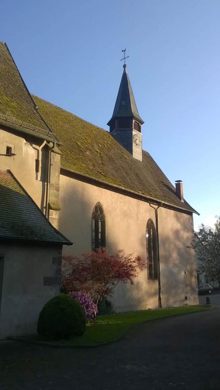 La collégiale Saint-Blaise de Sarrewerden.