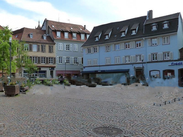 La place d'Armes - Sélestat