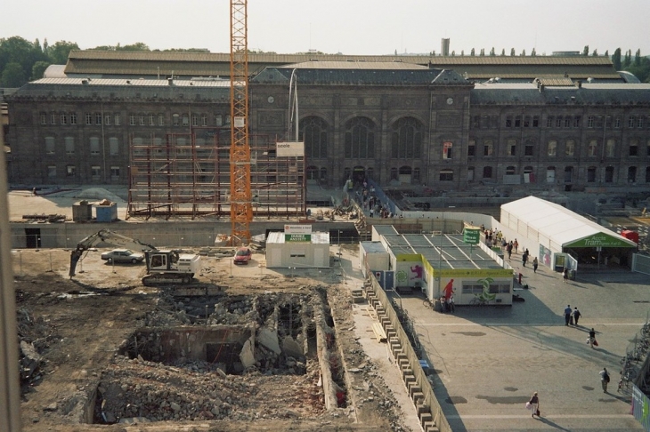 Réfection de la gare pour accueillir le TGV - Strasbourg