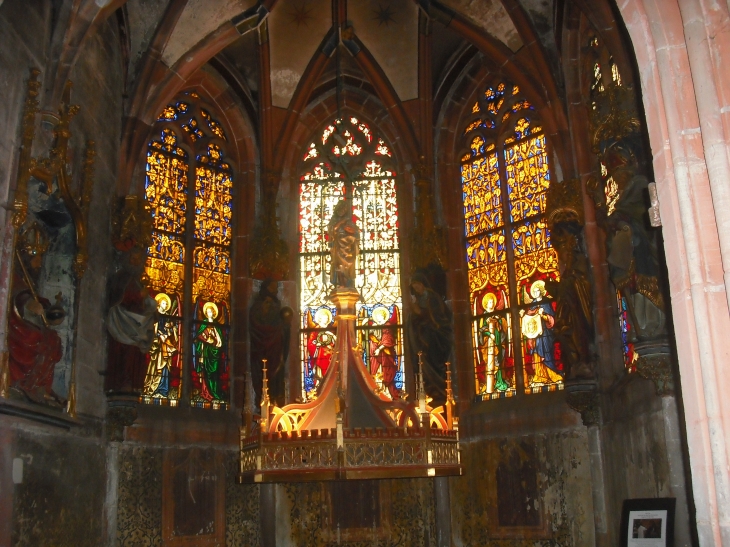 EGLISE ST PIERRE LE JEUNE   VITRAIL - Strasbourg