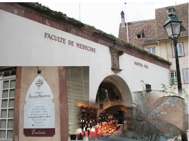 HOPITALE HOSPICE   DES VINS - Strasbourg