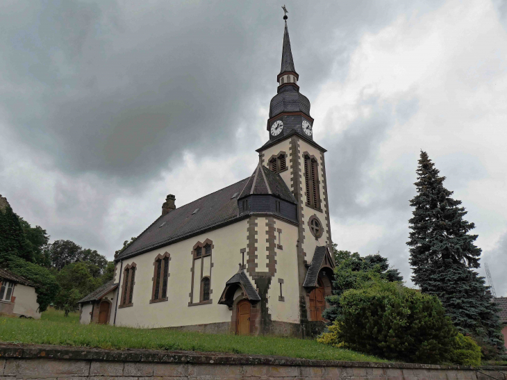 L'église protestante - Thal-Drulingen