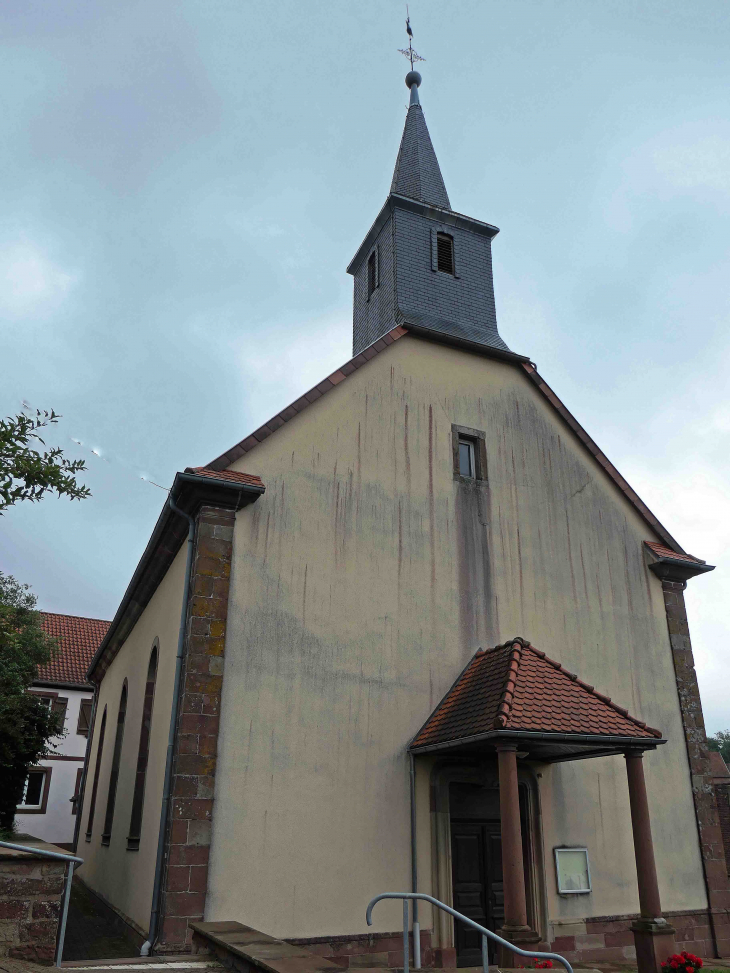 L'église simultanée : culte catholique et protestant - Volksberg