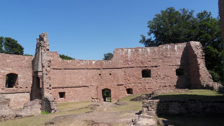 Cour du château - Wangenbourg-Engenthal