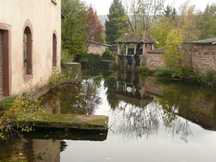 La Mossig rue des tanneurs - Wasselonne