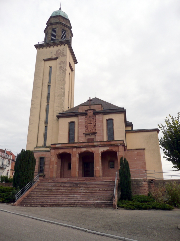 Eglise catholique Saint Jean Bosco rue de Cosswiller - Wasselonne