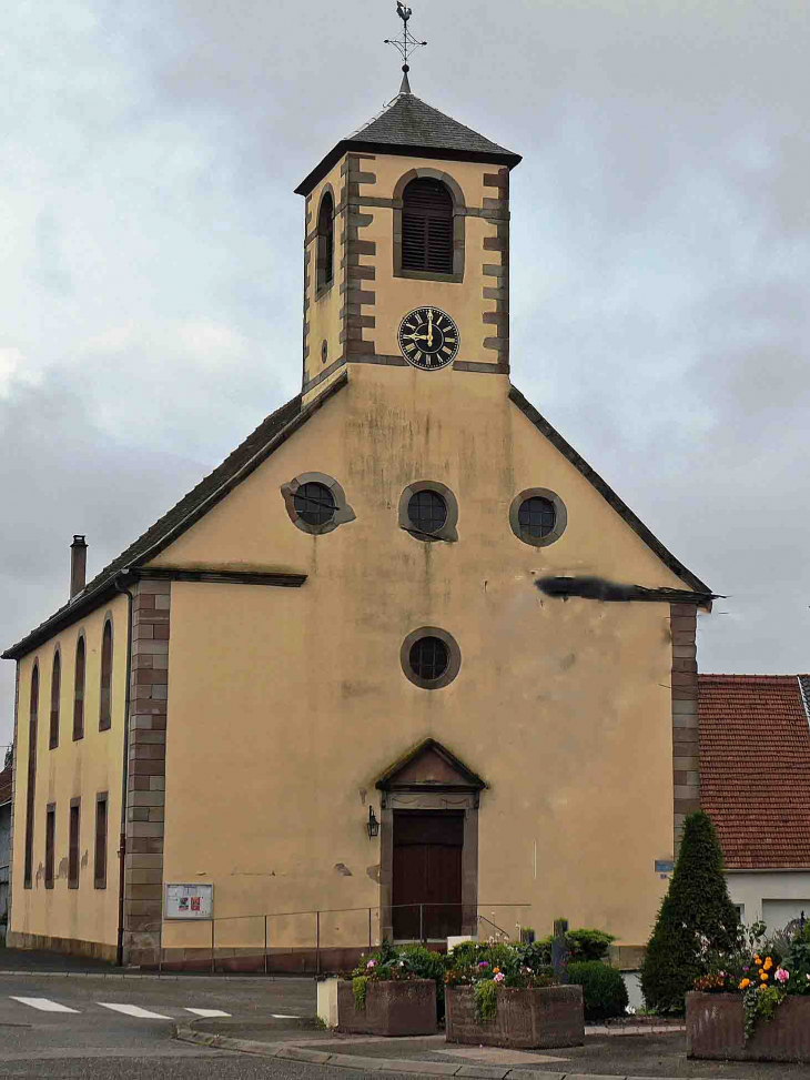 L'église protestante - Weislingen