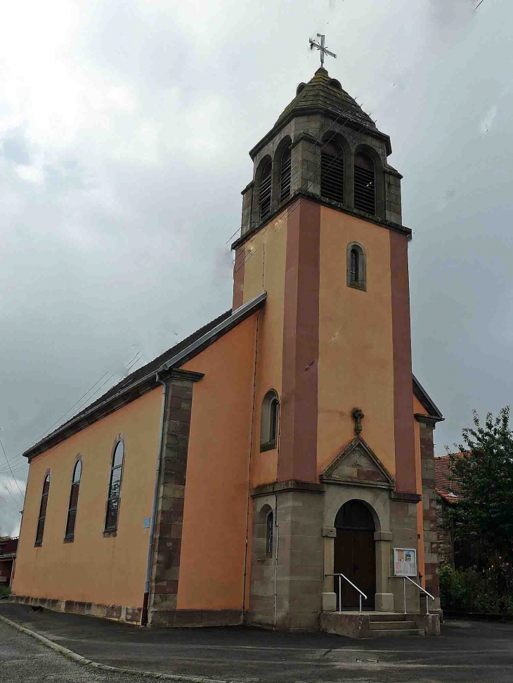 L'église catholique - Weislingen