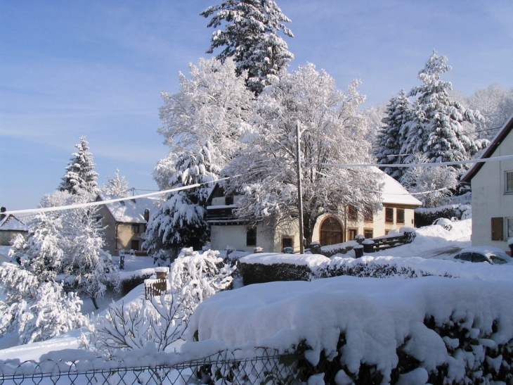 Widersbach sous la neige - Wildersbach