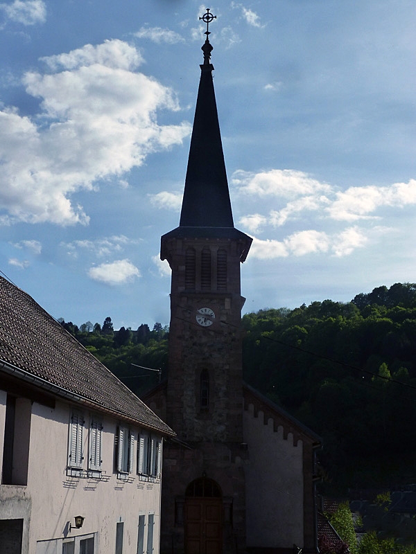 Vers l'église - Wildersbach