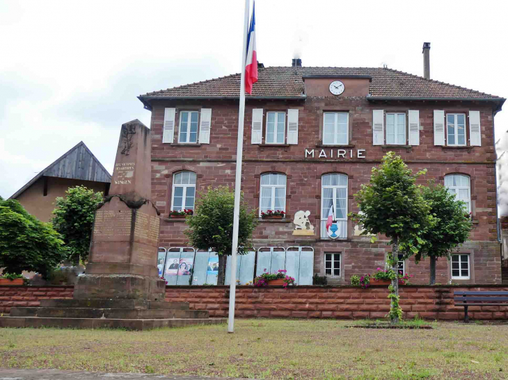 La mairie - Wingen-sur-Moder