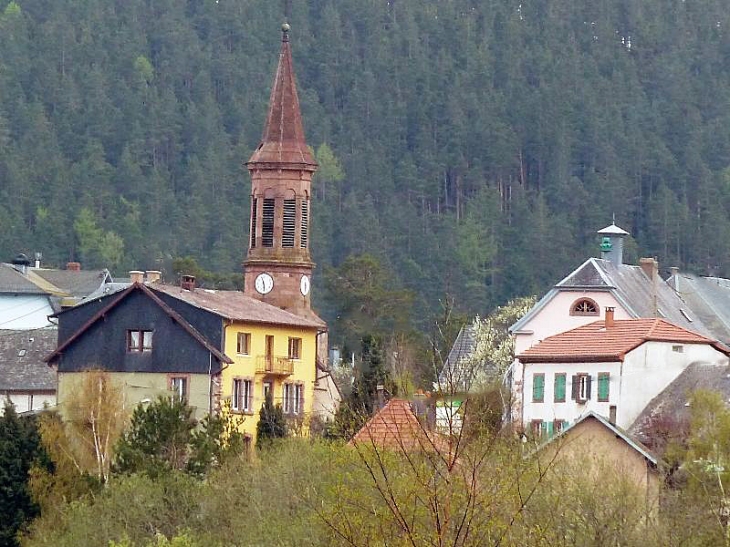 Vue sur le centre - Aubure