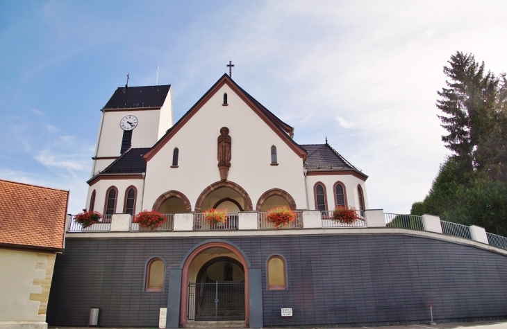 &église Saint-Georges  - Bartenheim