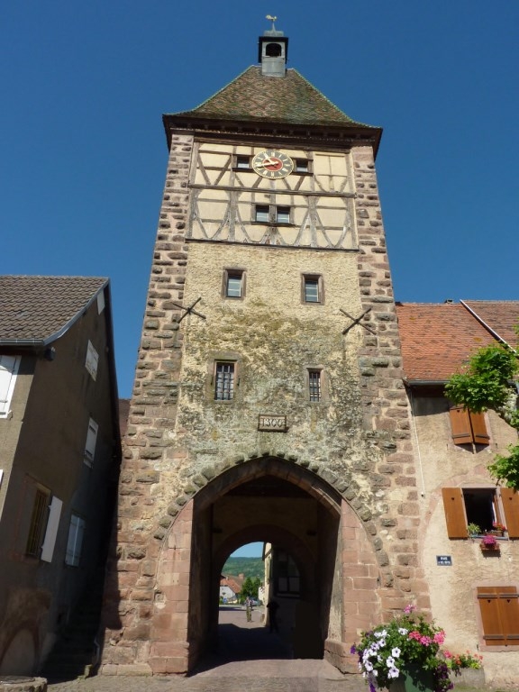 Bergheim  :  Tour de l'horloge