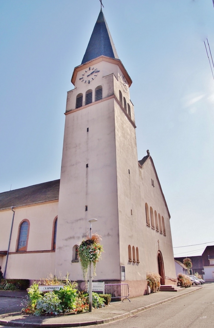  église St Jean-Baptiste - Biesheim