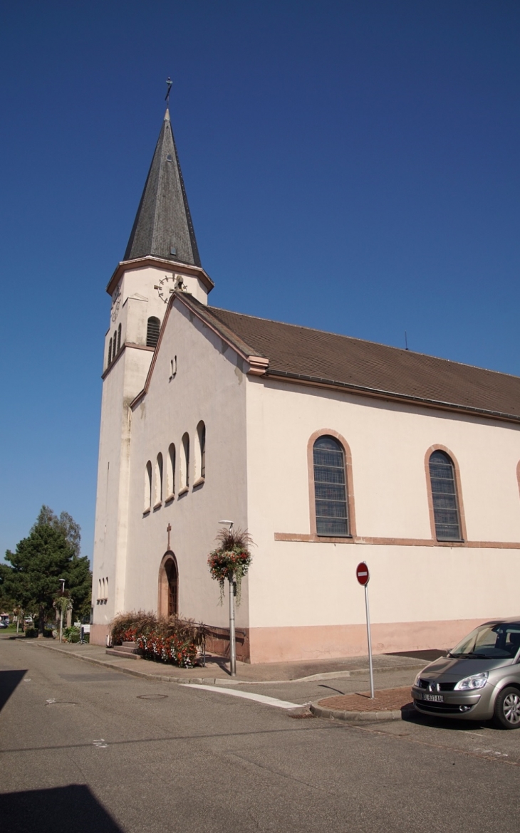  église St Jean-Baptiste - Biesheim