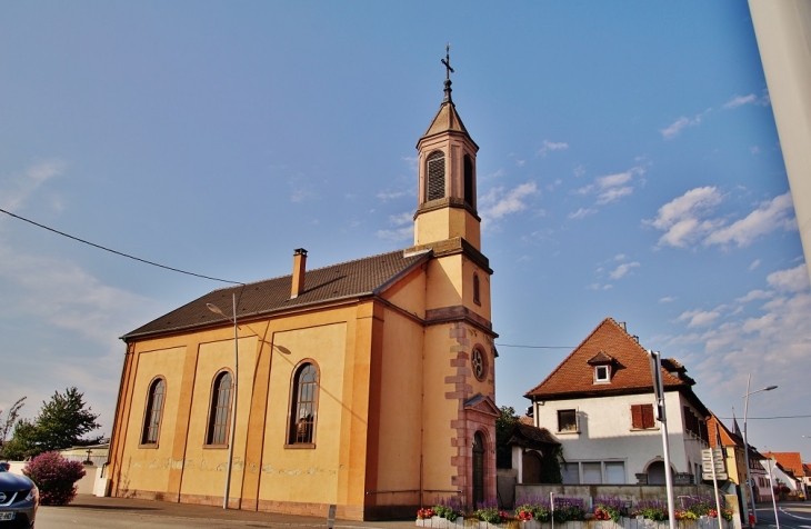 &église Protestante - Bischwihr