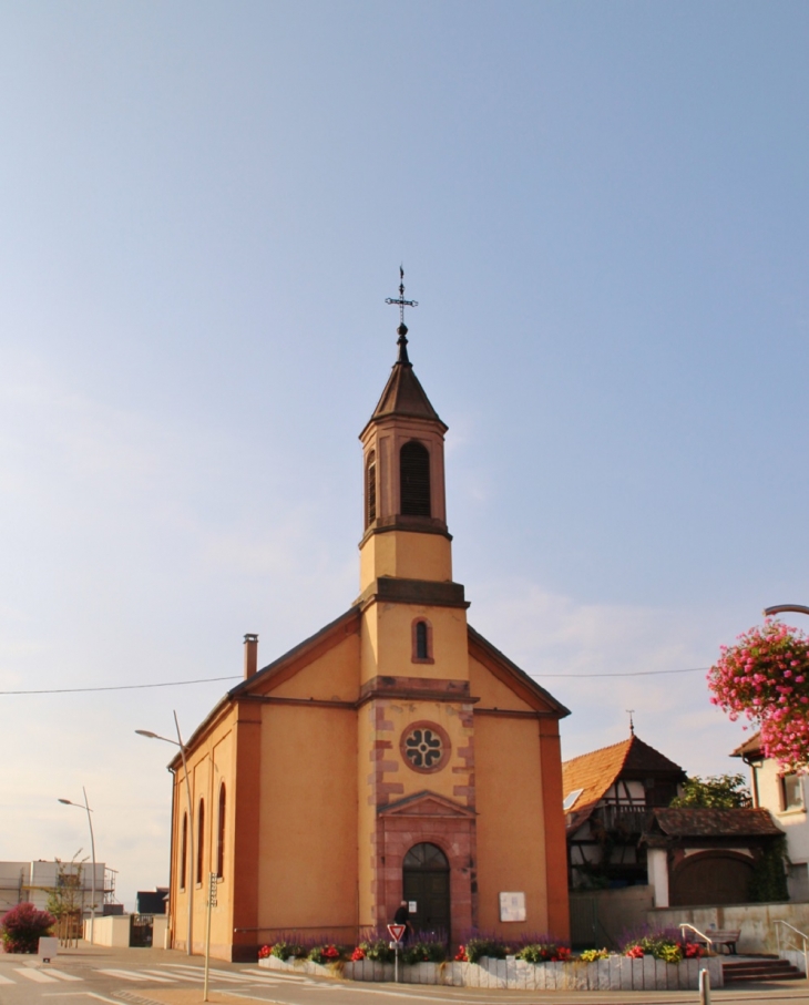 Photo Bischwihr  68320     glise Protestante Bischwihr  322039