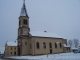 Eglise sous la neige