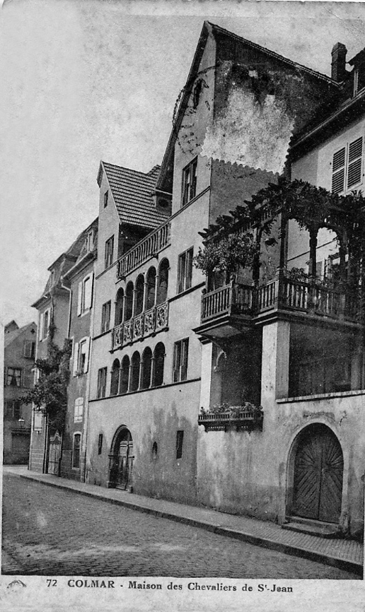 Maison des Chevaliers de Saint Jean - Colmar