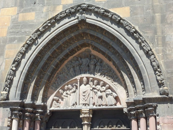 Collégiale St Martin - légende St Nicolas - Colmar