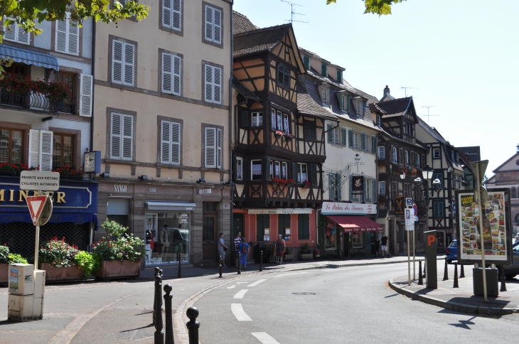 La place Jeanne d'Arc - Colmar