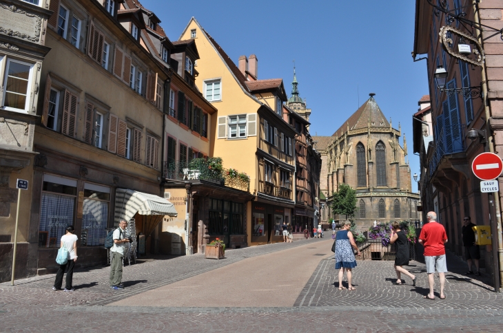 La rue de l'Eglise - Colmar