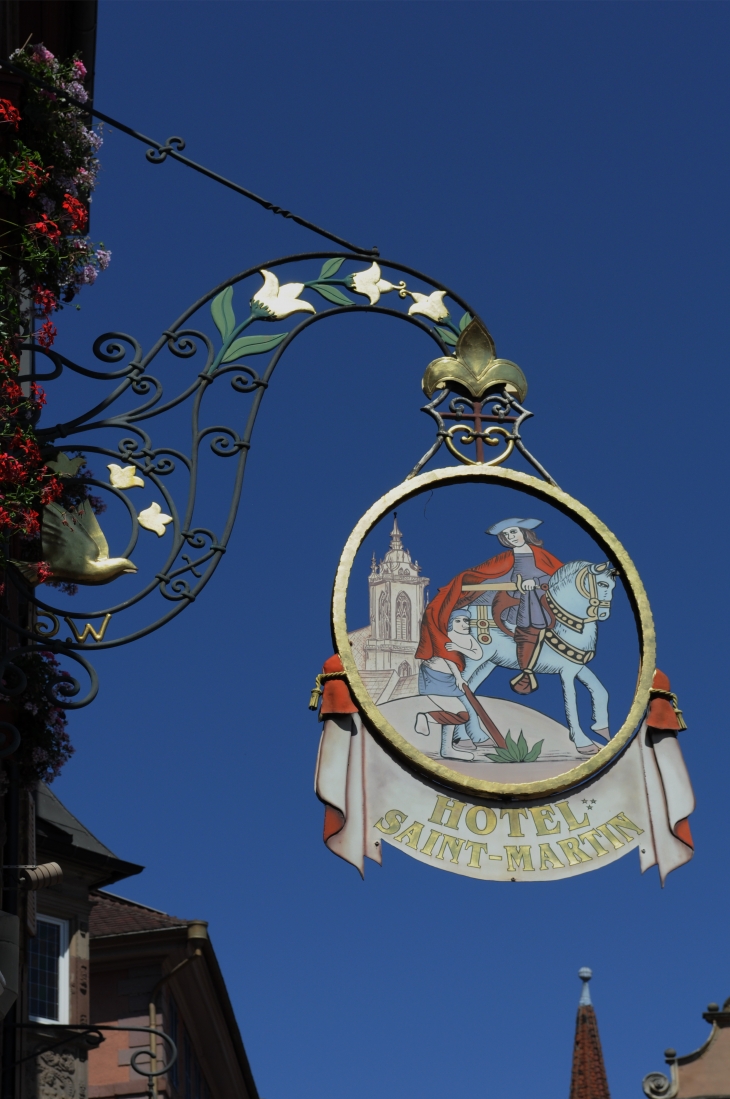 L'Enseigne de l'Hôtel Saint-Martin - Colmar